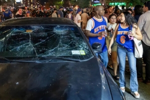 纽约邮报：总决赛进行期间纽约犯罪率暴跌 但赛后当晚激增38.7%