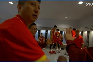 被评为本场中国最佳！杨瀚森vs卡塔尔11中7得15分9板集锦